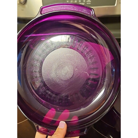 Tupperware Microwave Stack Cooker Starter Set New Purple - Picture 7 of 12